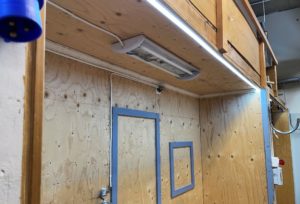 Belysning i övningsbås